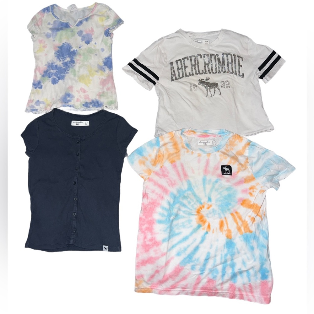 Abercrombie kids short sleeve shirt bundle size 7/8